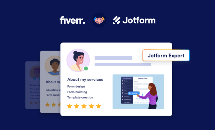 Jotform now a part of the Fiverr Certified program