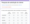 Uma captura de ecrã de um exemplo de inquérito de satisfação do cliente no Google Forms, com uma grelha de escolha múltipla