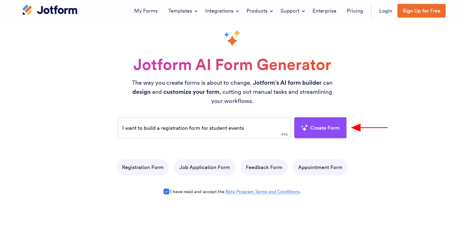 Can AI make Google Forms? | The Jotform Blog